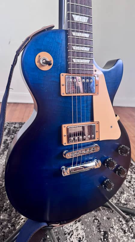 Gibson Les Paul studio 2014 - Blue image 1