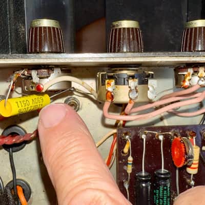 1969 Marshall small-box plexi 50w head image 16