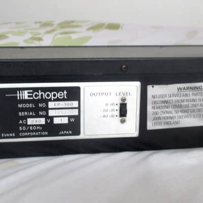 Vintage Evans Echopet EP-100 70s analogue reverb/delay echo box