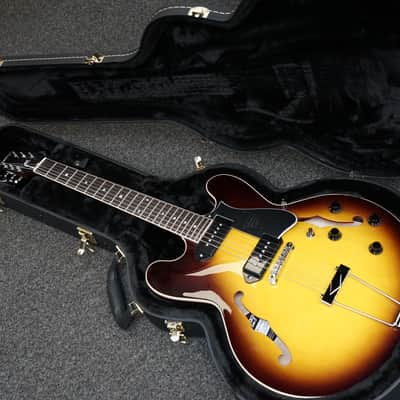 Heritage H-530 II P90 Hollowbody 2026 - Original Sunburst with Case and Pro Setup image 7