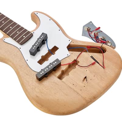 Harley Benton JB Bass Kit - DIY Complete Jazz Bass Style Build Package image 10