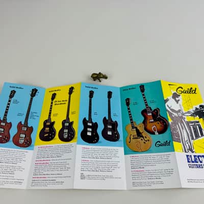 Guild Electric Guitars & Basses Foldout Catalog – 1973 image 3