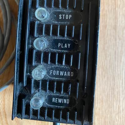Vintage Studer Revox Corded Remote Control, West Germany, Corded Remote Control 1950s/60s - Black image 2