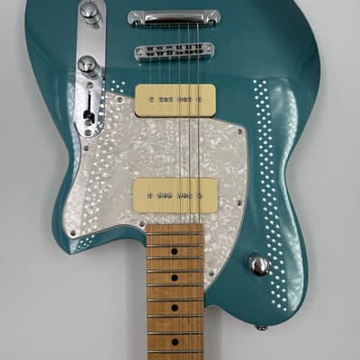 Reverend Charger 290 w/ Roasted Maple Fretboard- Deep Sea Blue image 2
