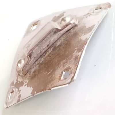 Ludwig Diamond Ride Tom Shell/Bass Drum Rail Mount Bracket Nickel Vintage40s WFL image 2