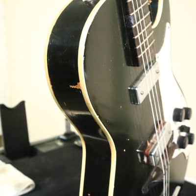Silvertone 1420 Vintage Stratotone Black Electric Guitar image 24