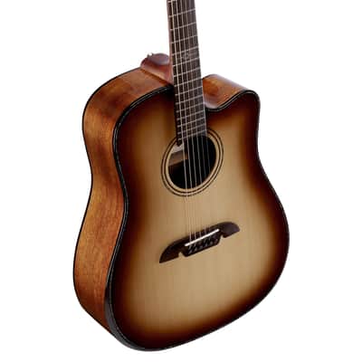 Alvarez MDA70WCEARSHB Masterworks Dreadnought All Solid AE. Sitka/Walnut w/Cutaway & Bevel Armrest w/ Flexi Case image 1