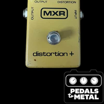 MXR MX-104 Block Distortion + 1975 - 1984 - Yellow X8024 image 2