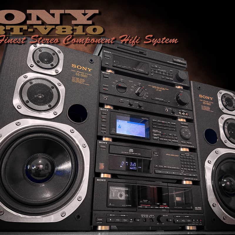 1991 Sony LBT-V810 Black
