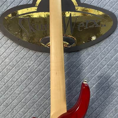 Dillion Avalanche Bass Rare Five String BEAST! Cherry! In-USA Setup! 2000's - Red image 15
