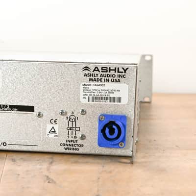 Ashly nXe4002 2-Channel Network Power Amplifier - 400W at 4 Ohms CG012J3 image 6