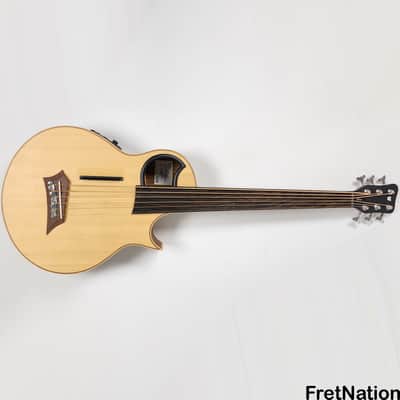 Warwick Alien 6-String Fretless Acoustic Bass Guitar Fishman 7.62lbs 8673-21 image 2