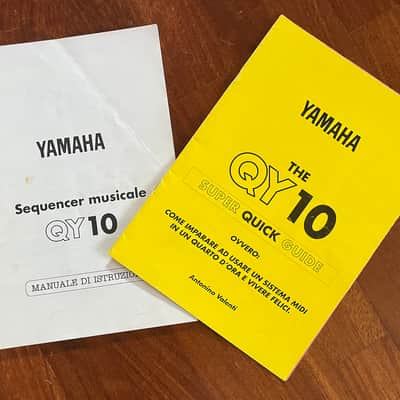 Yamaha QY10 Sequencer 1990 - Black image 9