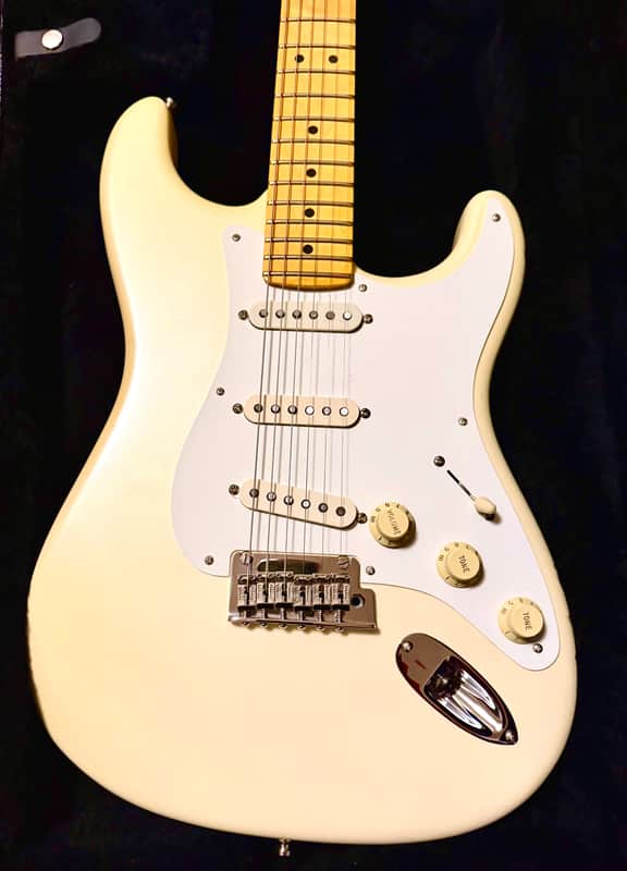 Fender Lincoln Brewster Stratocaster 2024 - Present - Olympic Pearl
