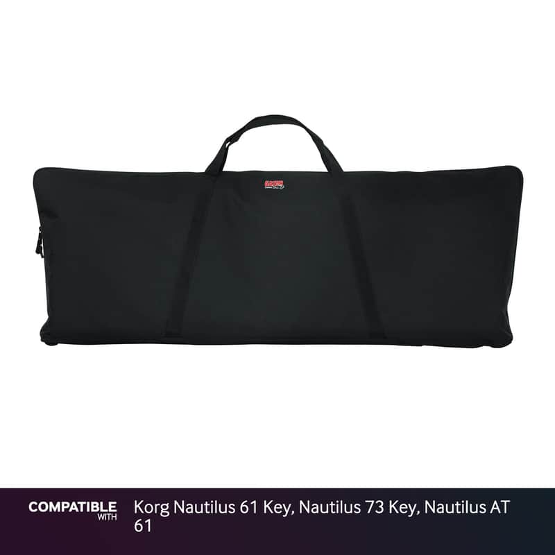 Gator Economy Keyboard Gig Bag for Korg Nautilus 61 Key, Nautilus 73 Key, Nautil image 1