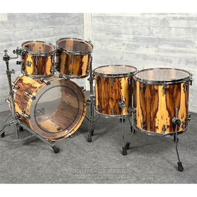 Sonor SQ2 Beech 5pc Drum Set African Marble Semi Gloss image 2