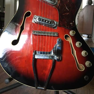 Framus Television 1965 - Tobacco Burst image 9