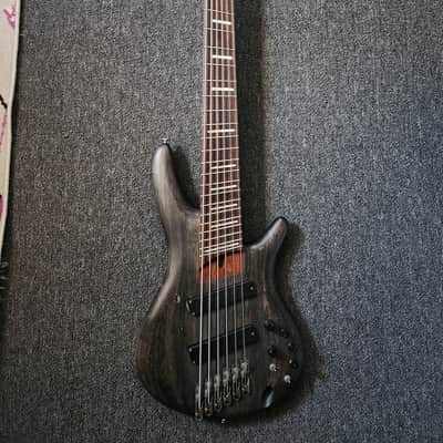 Ibanez SRFF806-BKS Bass Workshop Multi-Scale Soundgear 2015 - 2017 - Black Stained image 2