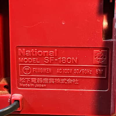 National SF-180N Radio & Record Player | Vintage Japanese Turntable Stereo | Serviced Working image 9