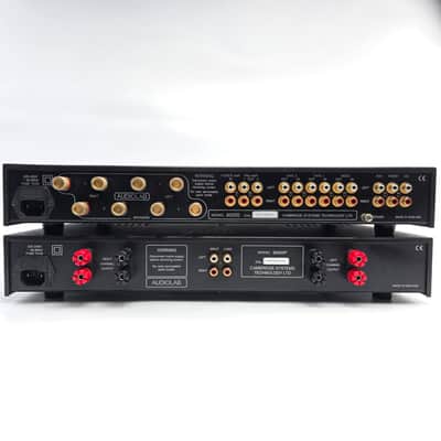AUDIOLAB 8000S & 8000P (Integrated Amplifier + Power Amplifier) with remote control image 4