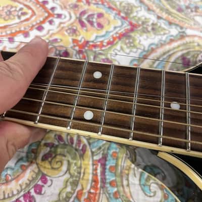 Dean VCO BLK Acoustic Electric Flying V Guitar image 13