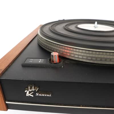 Sansui SR-717 Direct Drive Turntable w/ Dust Cover Record Player image 8