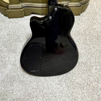 Tom Anderson Guitarworks Atom 2004 - Black Burst Quilted Maple image 4