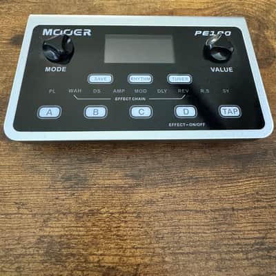 Mooer PE-100 Guitar Multi-Effects 2010s - Black/Silver image 1