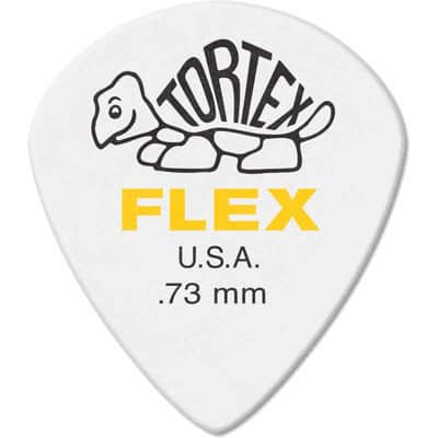 Dunlop 466R073 Tortex Flex Jazz III XL 0,73mm sachet de 72 image 1