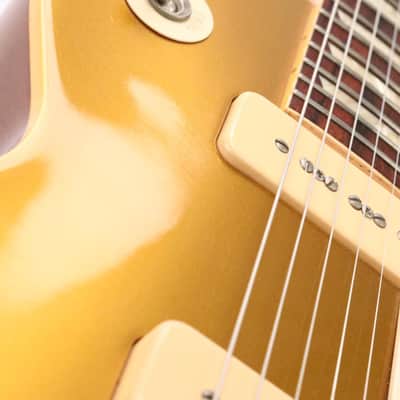 2004 Gibson Custom Historic R6 Les Paul Gold Top Electric Guitar w/ P90 #50081 image 21