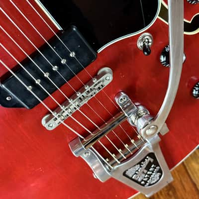 Eastman T64/V-RD Thinline - Antique Red - incl. Case - NEW image 8
