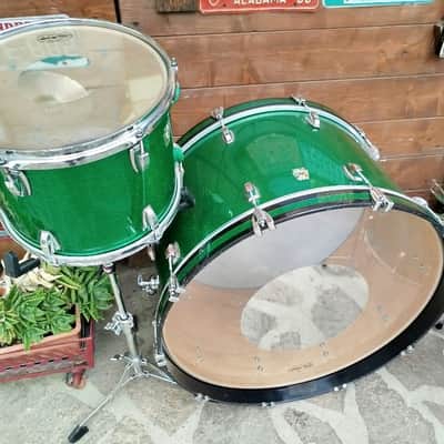 LUDWIG Classic Maple Zep Set 2018, Green Sparkle. image 9