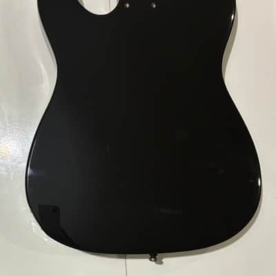Tele Electric Guitar Body Black image 5