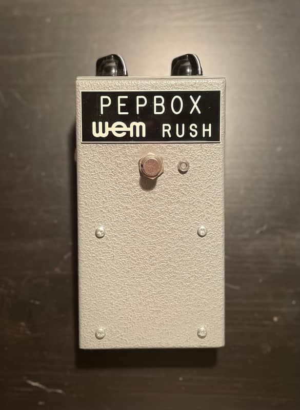 British Pedal Company Vintage Series WEM PepBox 2010s - Gray image 1
