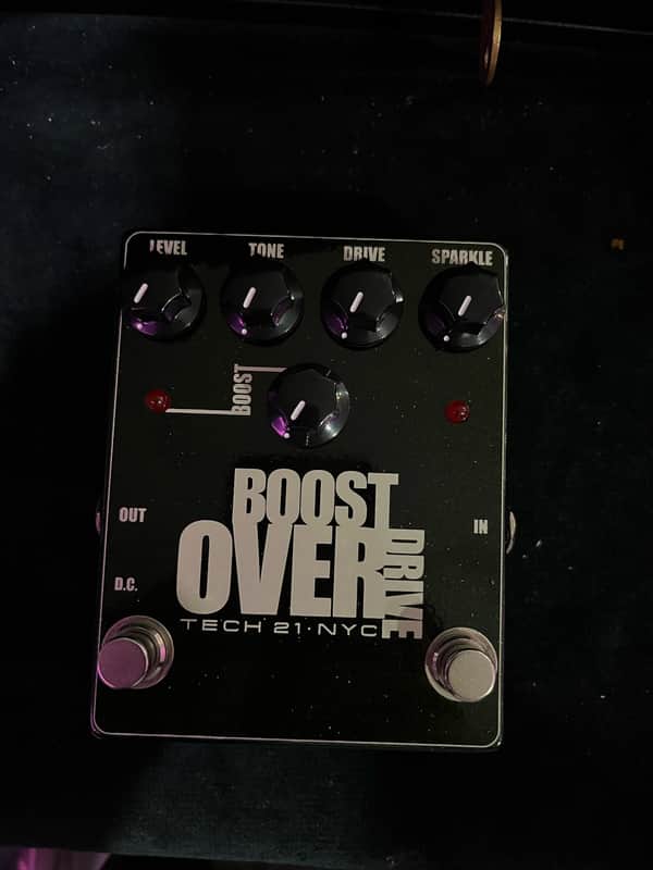 Tech 21 Boost Overdrive Pedal image 1