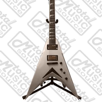Dean Guitars Dave Mustaine Signature Guitar with Case, Metallic Silver, VMNT MSL image 3
