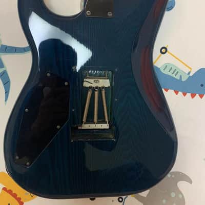 ESP mirage custom 1987 - blue image 6