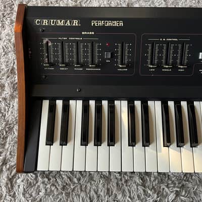 Crumar Performer 1970s Analog String and Brass Synthesizer Serviced image 2