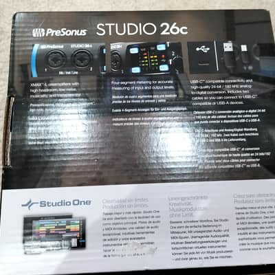 PreSonus Studio 26C 2x4 USB-C Audio / MIDI Interface USED Good - 2nd Hand image 5