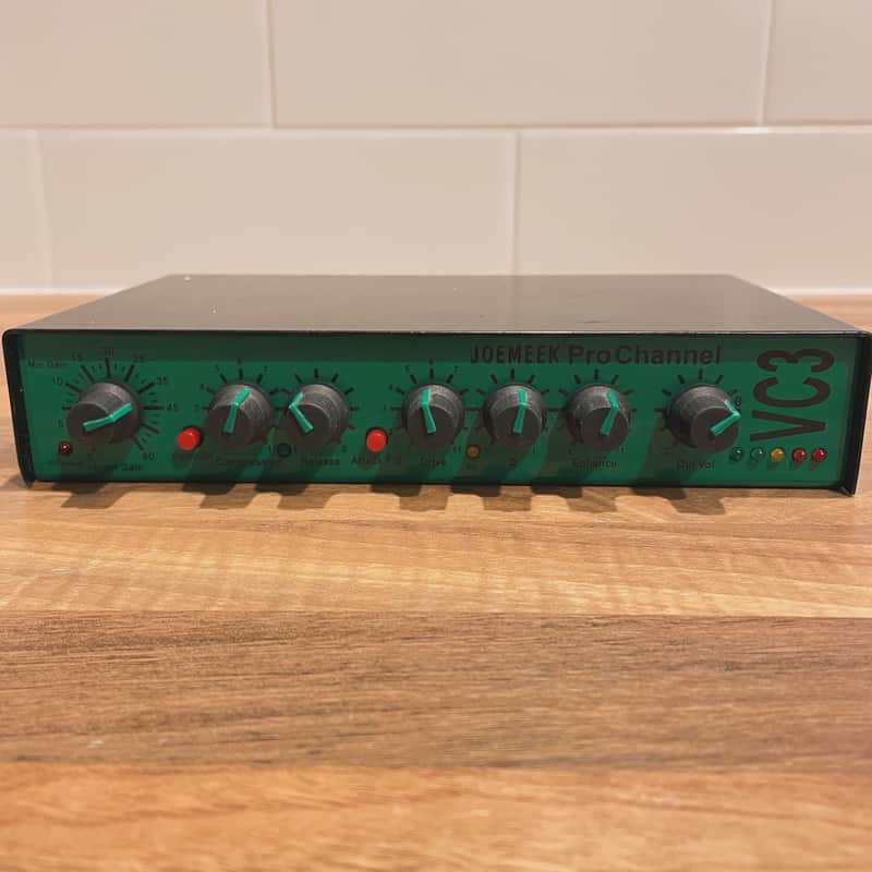 Joemeek VC3Q Pro Channel Mic Pre / Compressor / EQ 1990s - Green image 1