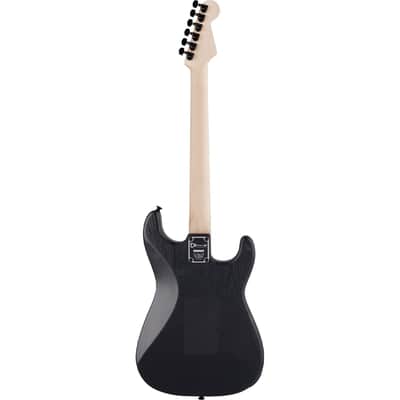Charvel Pro-Mod San Dimas Style 1 HH FR Sassafras Left-handed Electric Guitar - Satin Black (B-Stock) image 7