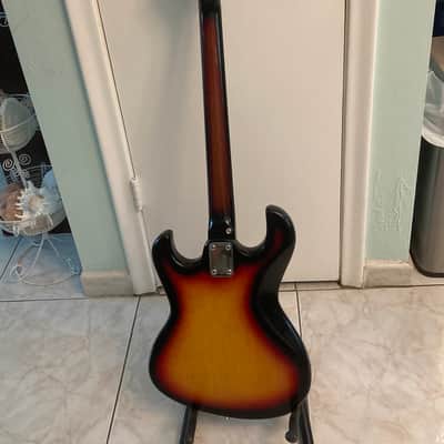 Teisco Bass 1960s - Sunburst image 5