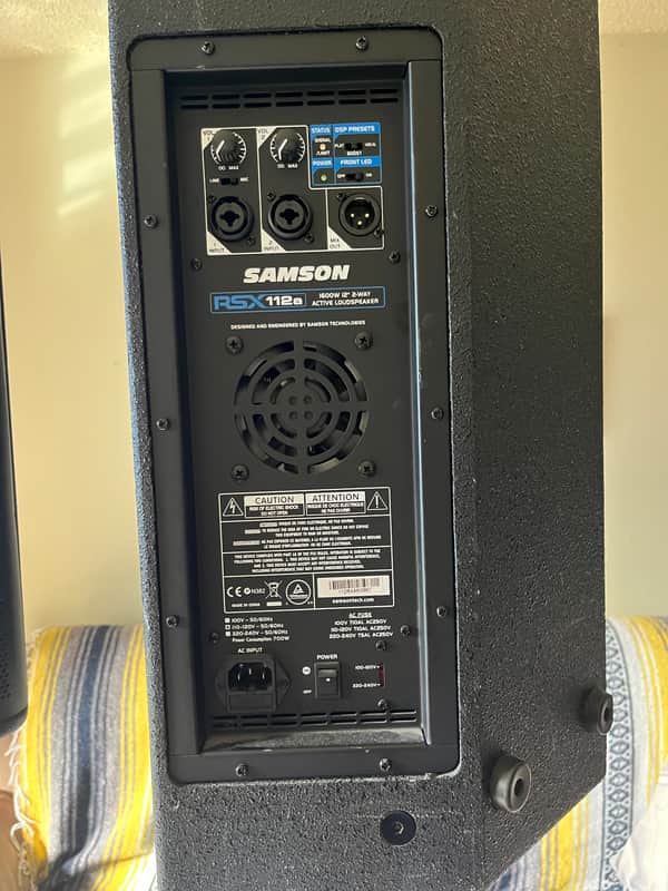 Samson PA Speaker Pair 2019 image 1