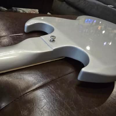 1969 Gibson SG Special - Refinished Silver - Humbuckers - w/ Chainsaw Case image 5