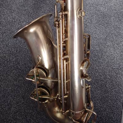 Vintage Selmer Modele 22 Alto Saxophone 1922 - Silver image 10