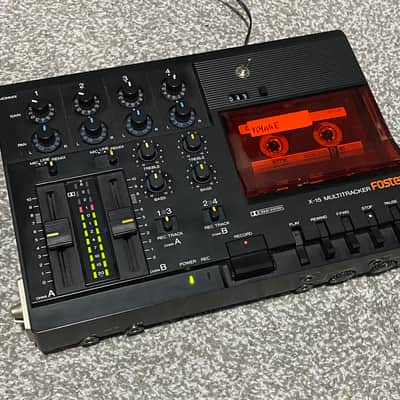 [Excellent] FOSTEX X-15 MULTITRACKER Compact 4 TRACK CASSETTE Recorder [Half speed modded] image 7