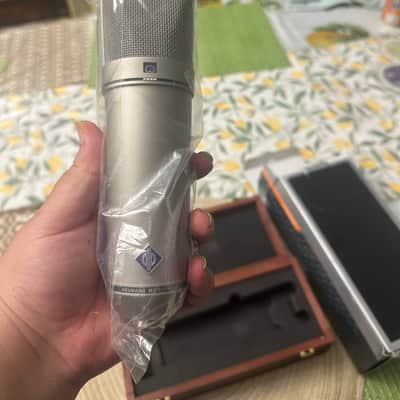 Neumann U 87 Ai Large Diaphragm Multipattern Condenser Microphone 1986 - Present - Nickel image 1