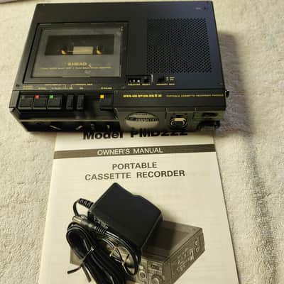 Super Clean Rebuilt Marantz PMD222 Full & 1/2 Speed Cassette Recorder image 1