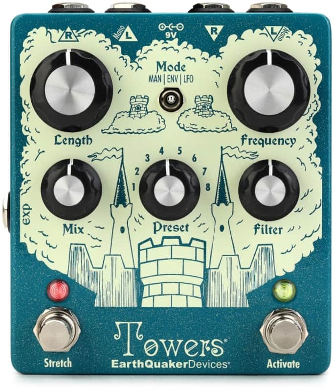 EarthQuaker Devices Towers Soundscape Generator Pedal image 1