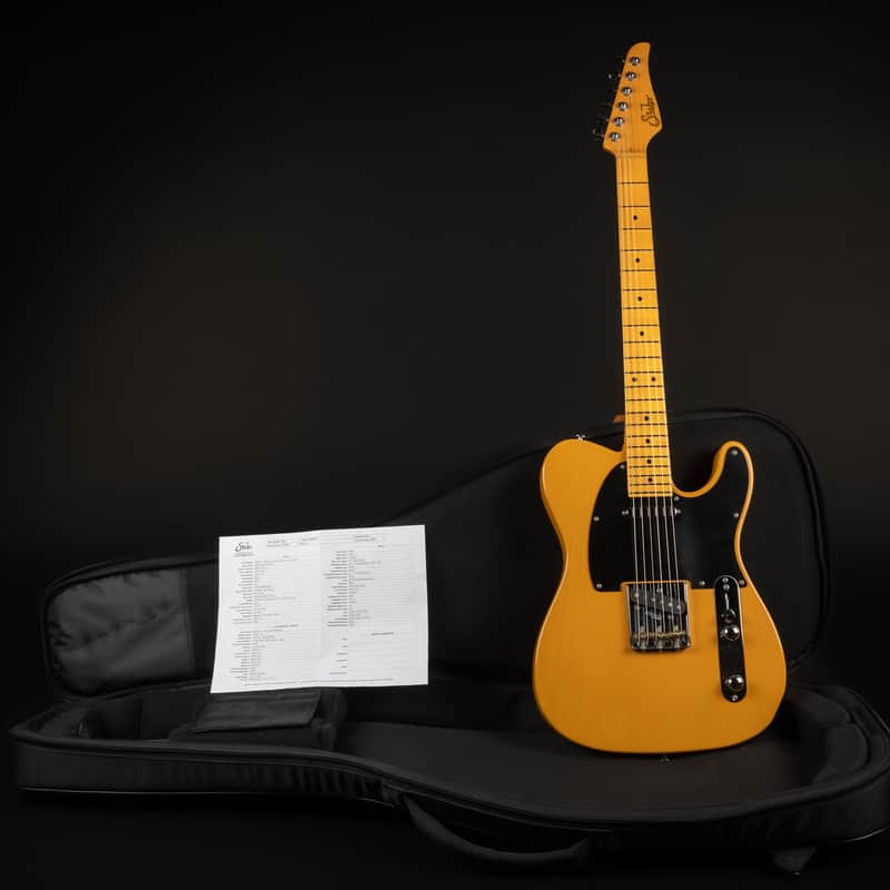 2018 – Present Suhr Classic T Antique Trans Butterscotch Light…